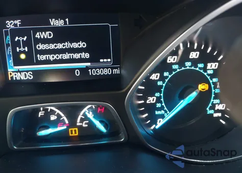 2014 Ford Escape Titanium from USA, damaged, VIN 1FMCU9J94EUD92740